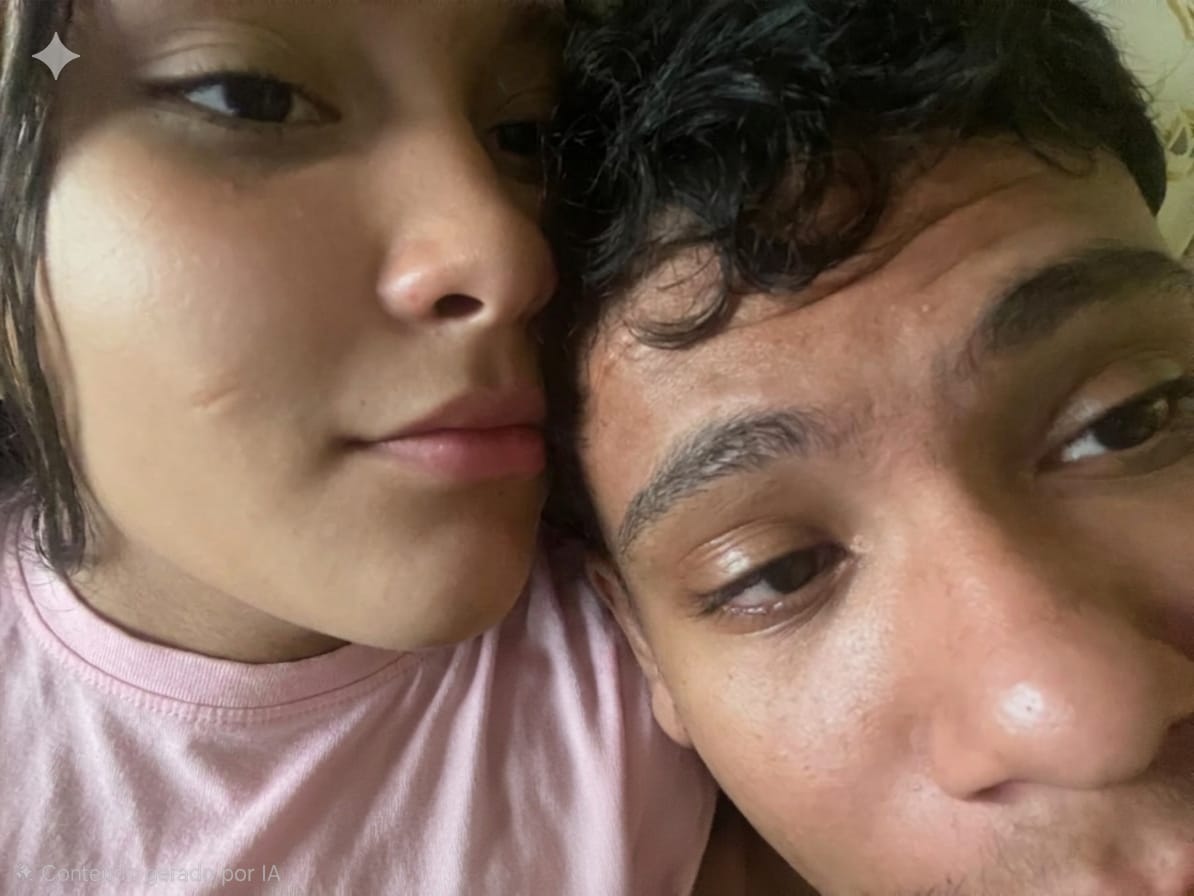 Nossa primeira foto juntos